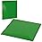 Pokiiulk Classic Green Baseplates, 32x32 Studs Square Base Plates for Play or Display Bricks Creations, Compatible with Classic Legos, 10 x 10, Pack of 2, Perfect for Grass or Nature Landscapes