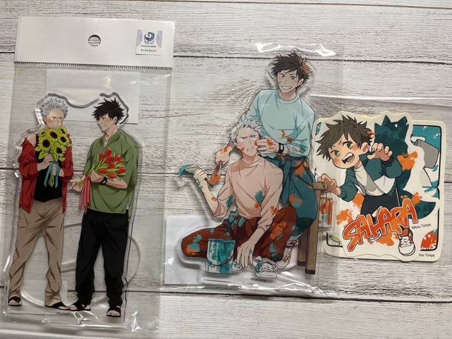 佐原先生と土岐くん　グッズセット　アクリルスタンド　缶バッジ　キーホルダー Amazon.co.jp: 佐原先生と土岐くん グッズセット : おもちゃ