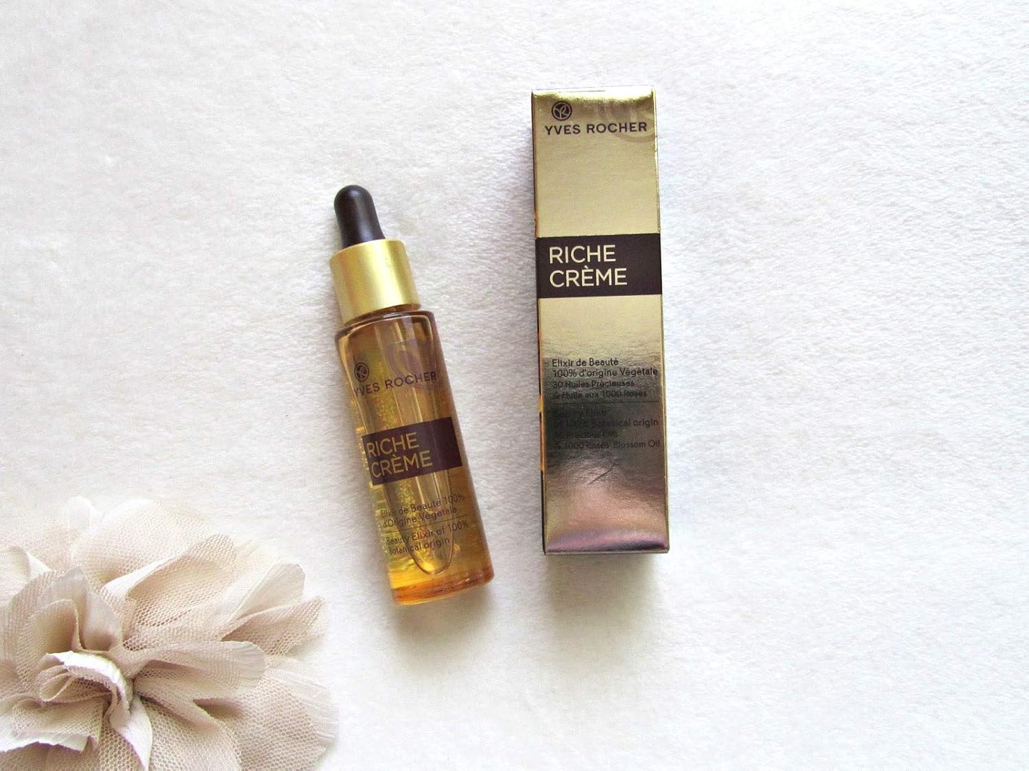 elixir de beaute riche creme yves rocher