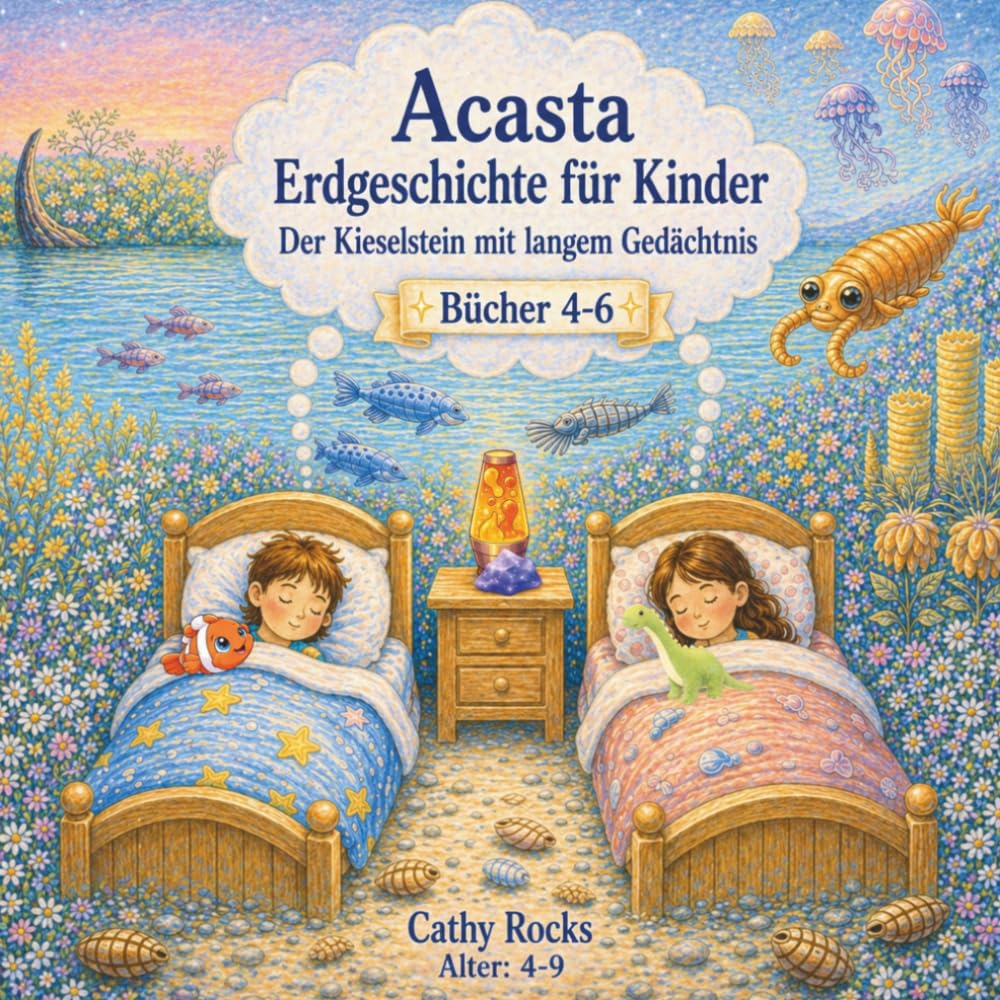 Acasta - Erdgeschichte für Kinder: Sammelband 2 - Bücher 4-6 (Acasta - Gutenachtgeschichten der Erdgeschichte - Sammelbände 1-5)