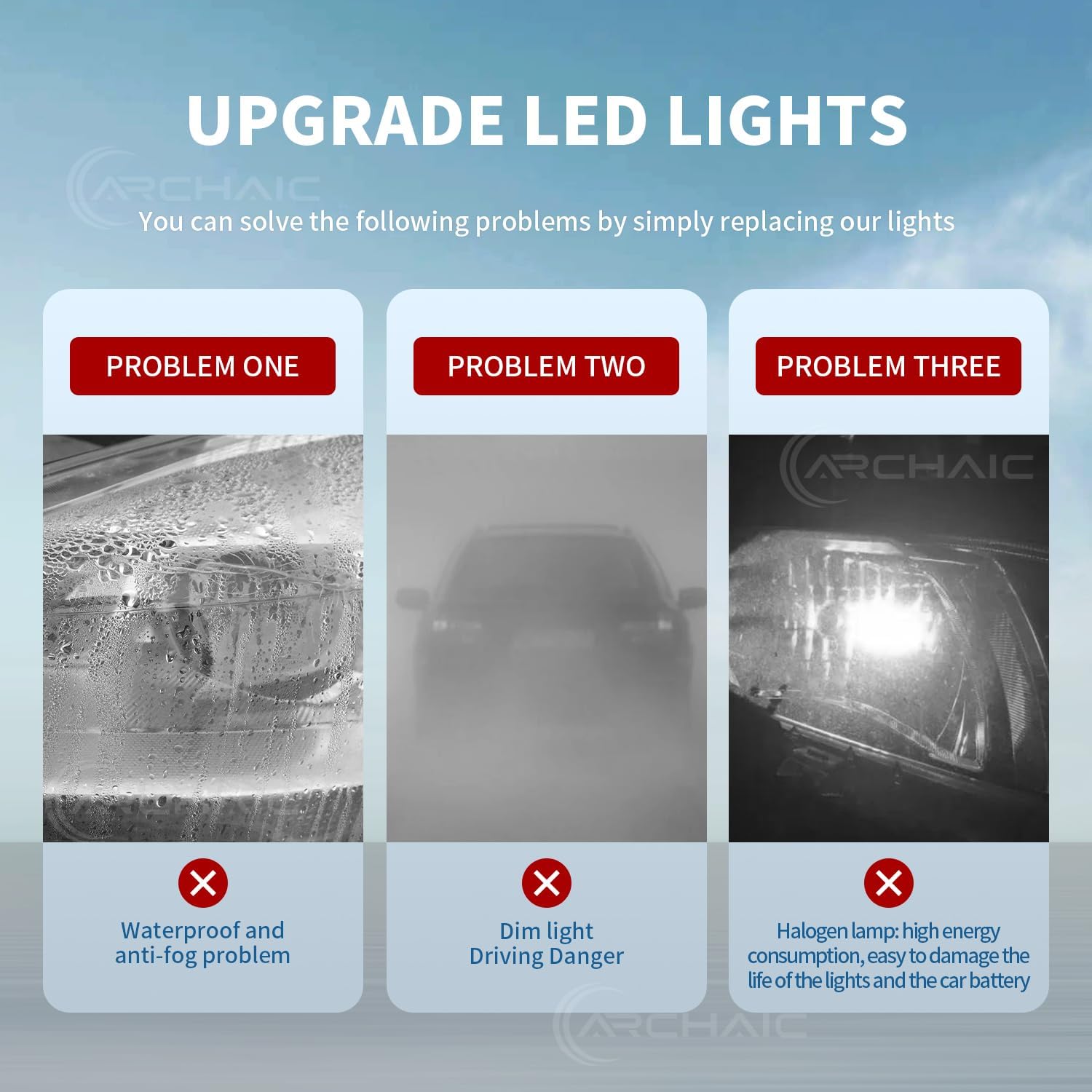 Archaic Tail Lights Compatible with Mini Clubman R55 2007–2014 [Cooper,Cooper S,John Cooper Works],w/Startup Animation/Sequential Turn Signal,Pair