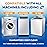 Washing Machine Cleaner Tablets 24 pack Powerful Descaler -Deep Cleaning for HE Front Loader & Top Load Washer Septic Safe Eco-Friendly Deodorizer Clean Drum & Laundry Tub Seal- Year\'s Supply