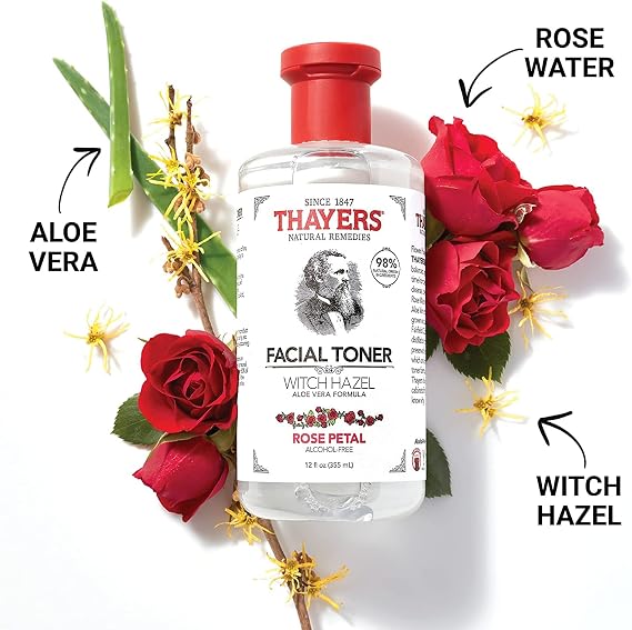 Thayers Witch Hazel with Aloe Vera Rose Petal - 12 fl oz