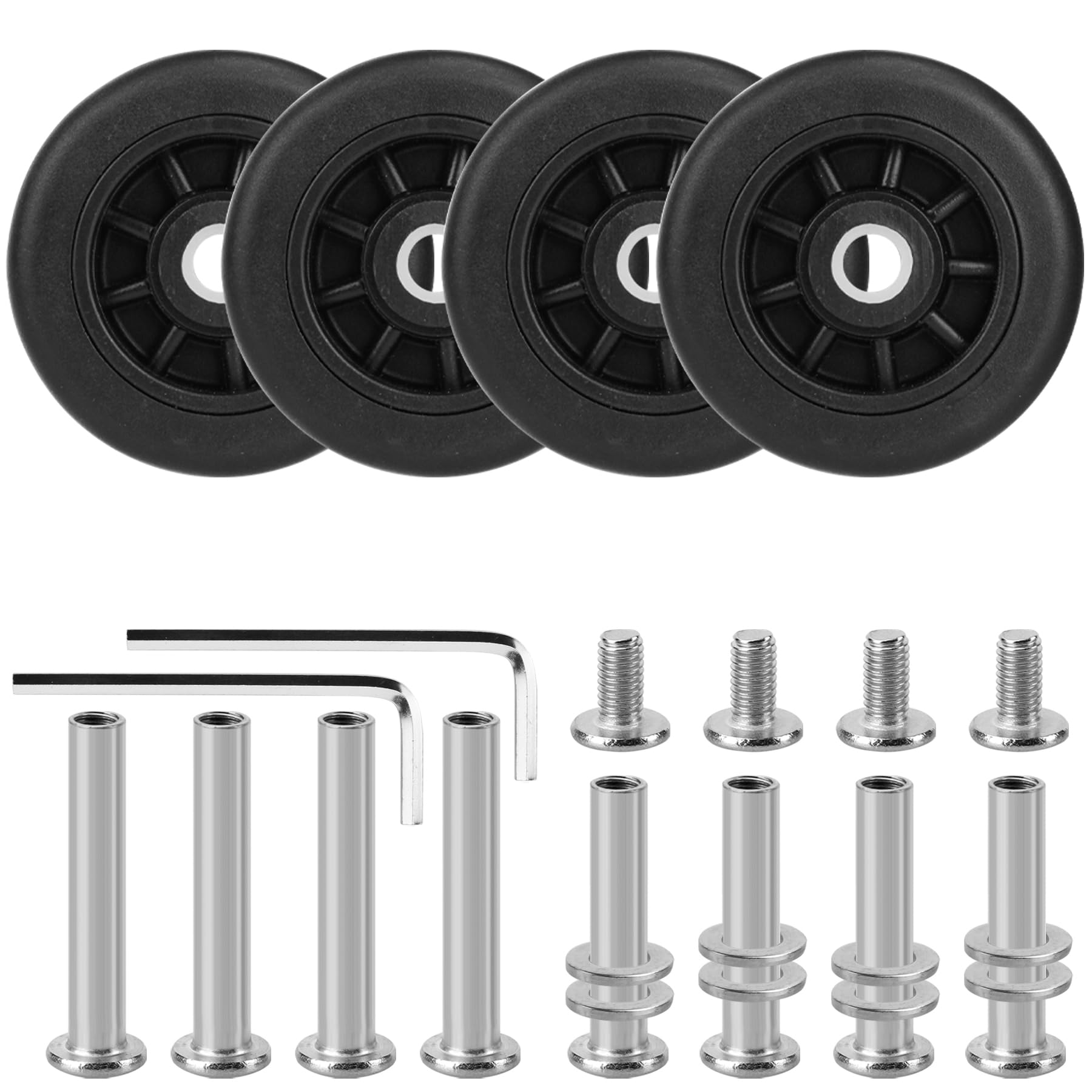 Amazon.co.jp: スーツケースキャスター交換 直径5cm 幅2cm 修理