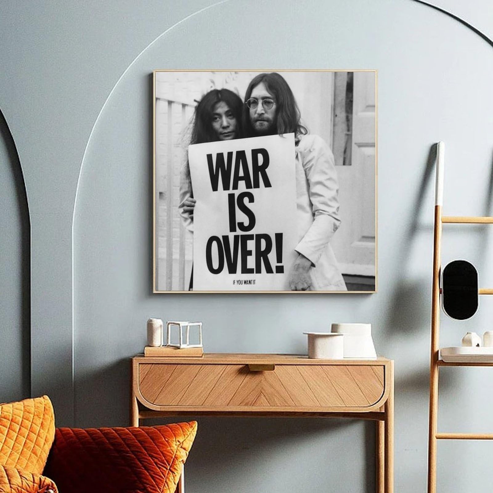 Amazon.com: TVPMGEB John Lennon And Yoko Ono The War Is Over