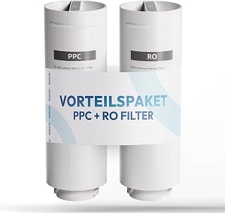 aora RO & PPC Filter für GT600 Umkehrosmoseanlage – für sicheres Trinkwasser – Osmose Wasserfilter mit 8-Stufen-Filtration & Filterwechsel in 3 Sek. – Osmoseanlage Untertisch + tanklosem RO System