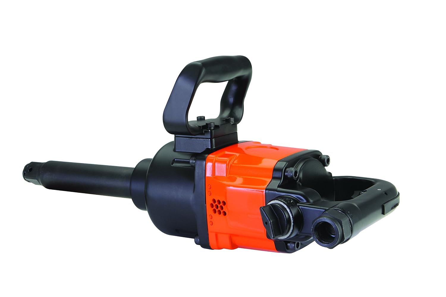 Groz 61921 1/2" Pneumatic Impact Wrench, Aluminium Body with Rubber grip