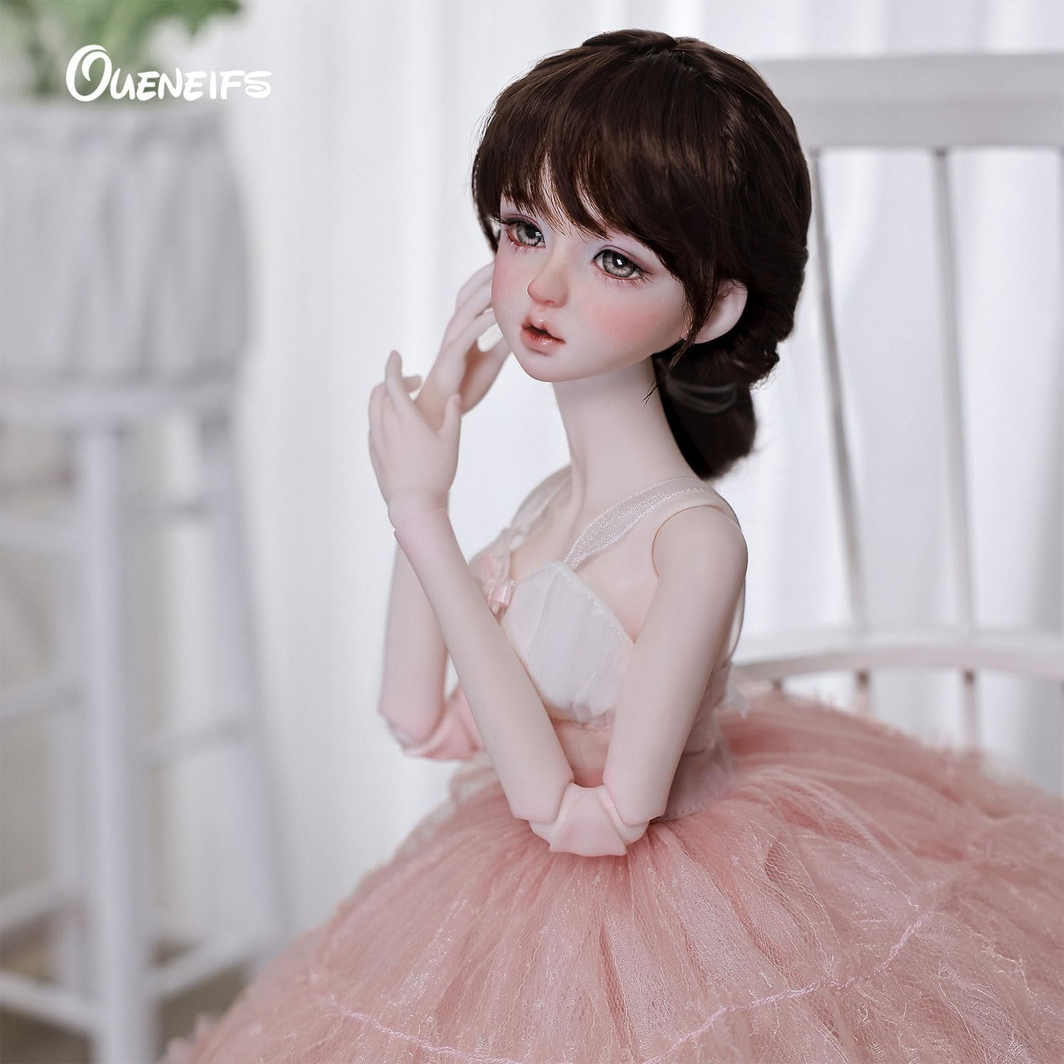 Oueneifs 1/4 Pearl Fullset C Bjd Doll Resin Toy for 15+ Years Old