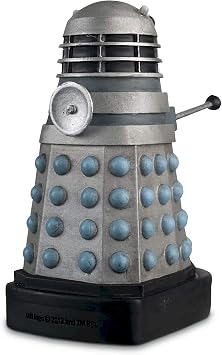 Eaglemoss Doctor Who Figurine Collection Silver Drone Dalek Hand Painted 1:21 Scale Collector Boxed Model Figure #BD2