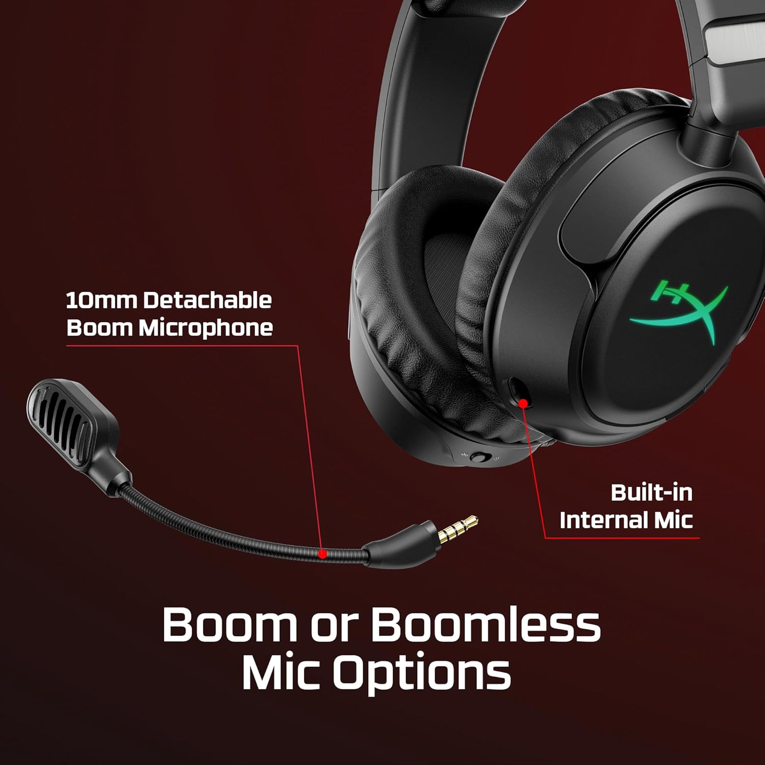 HyperX CloudX Flight 2 - Wireless Gaming Headset (Black) - Xbox