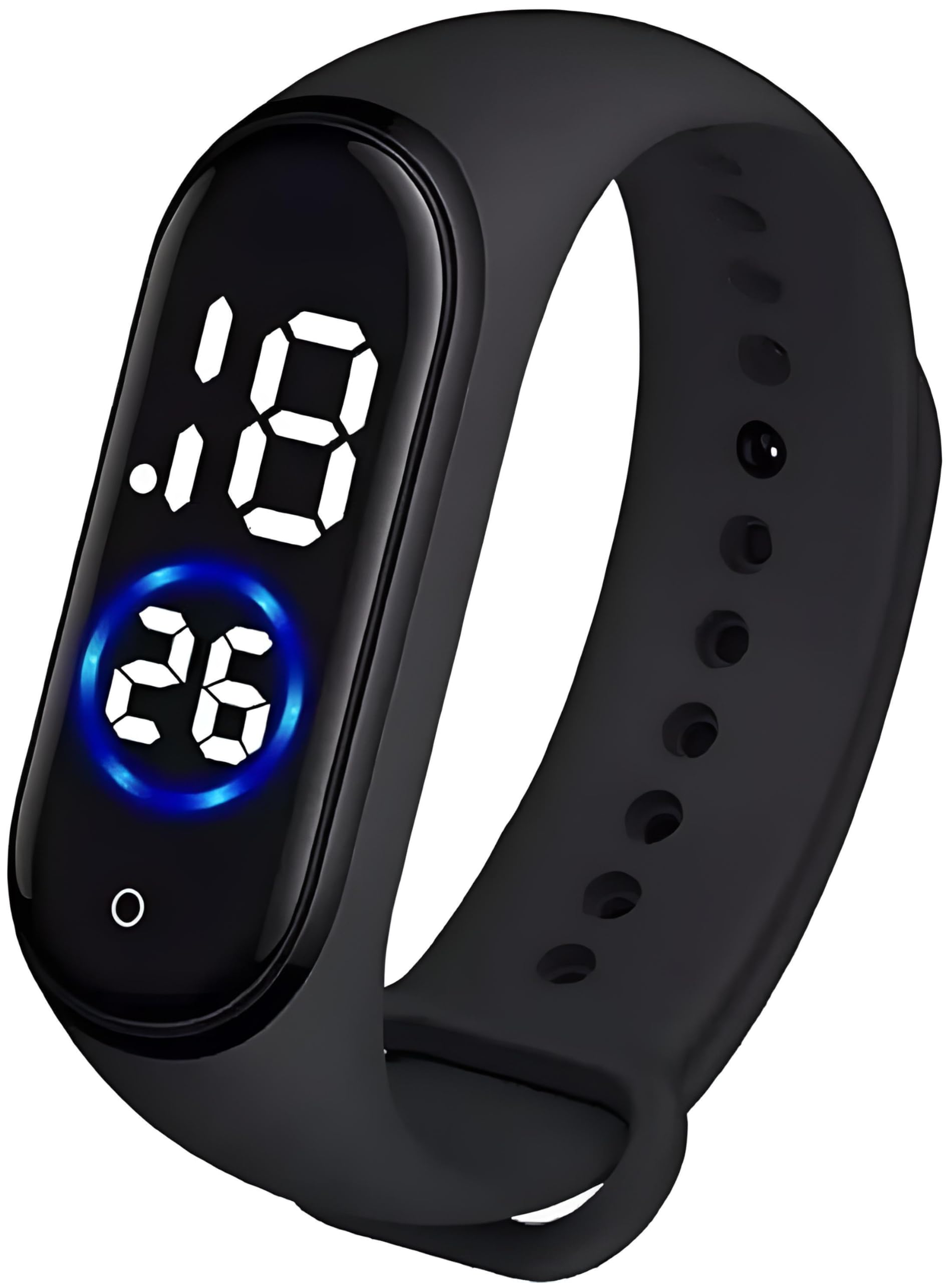 Kronoq,LED Digital Watch Good Looking Black Watch for Boys & Girls (Black Color) (B0CQ2PSZBV) Amazon Price History, Amazon Price Tracker
