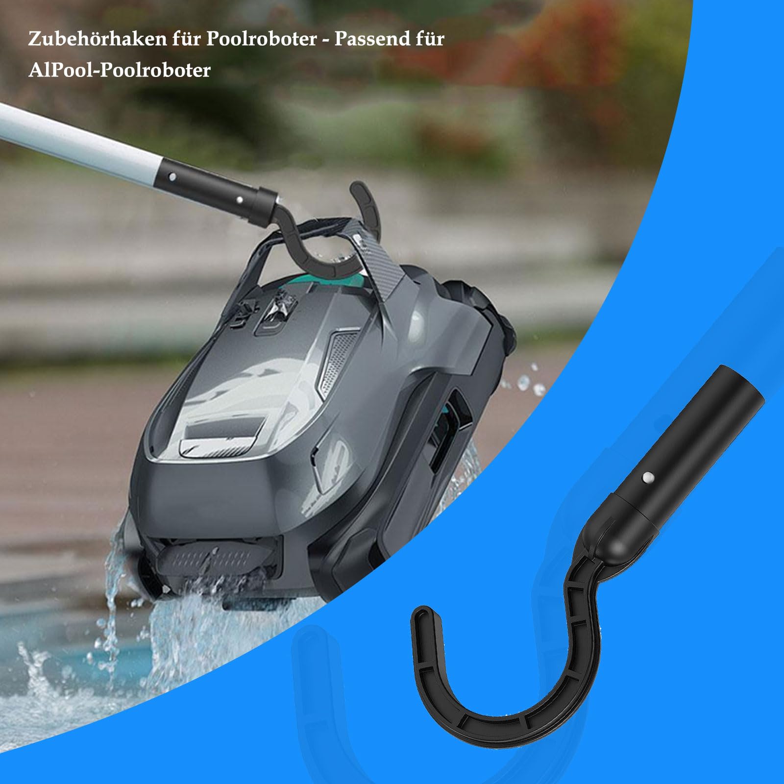 MULTIM Zubehörhaken für Seagull SE und Scuba SE Poolroboter Kompatibel mit Seagull SE Seagull 800B und Scuba SE Poolroboter