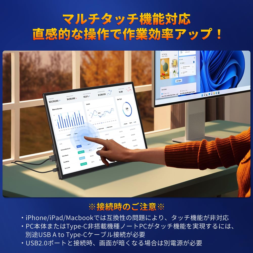 【使用回数1回】cocoparモバイルモニター 21.5インチFHD120Hz Amazon.co.jp: 【発売セール】cocopar モバイルモニター 21.5インチ