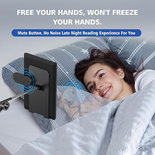 Vista 55 de [Compatible con fundas] Anillo girador de páginas con control remoto para Kindle Paperwhite Oasis Scribe Kobo eReaders, controles remotos de verde