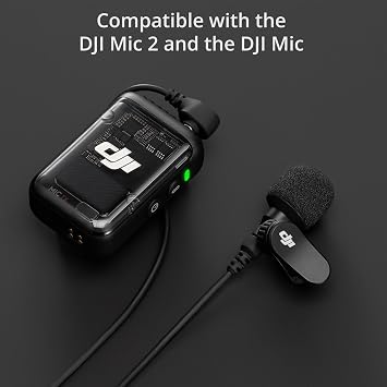 DJI Mic 2 (2 TX + 1 RX + Charging Case) with Wireless Accessory Bundle (2 Items)