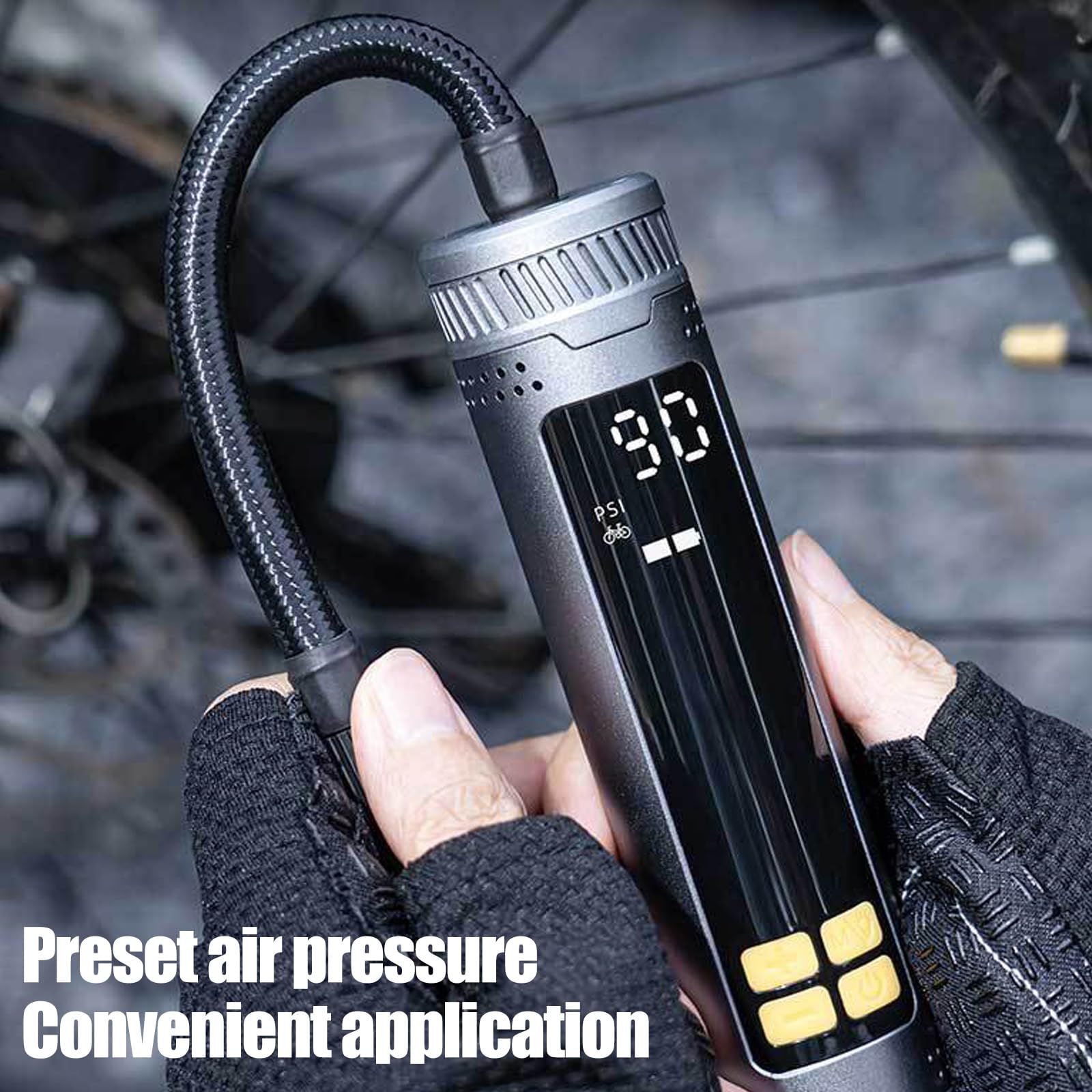 Gonfiatore elettrico per pneumatici da bicicletta