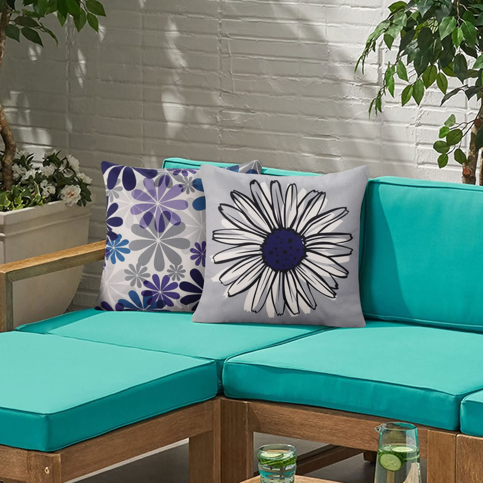 Cuscino A Forma Di Fiore Margherita ZAKUN | Morbido In Peluche | Decorativo Per Divano, Letto, Camera Da Letto | 3 Misure S-M-L