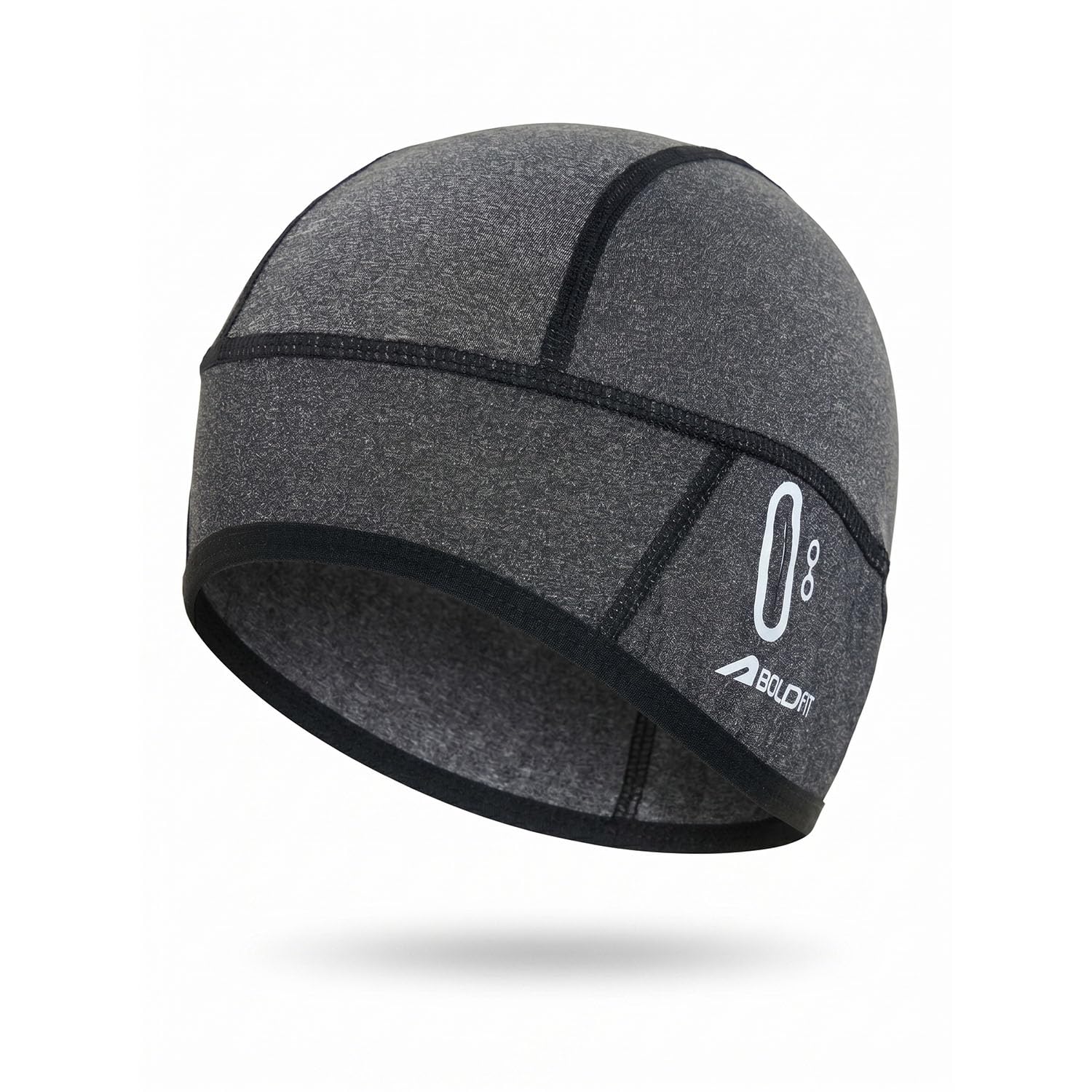 Boldfit Skull Cap Helmet Liner for Men & Women, Breathable Sweat Wicking Mesh Head Cap with Glasses Holes for Bike Riding, Cycling, Running, Gym & Outdoor Sports, Under Helmet Cooling Cap Black