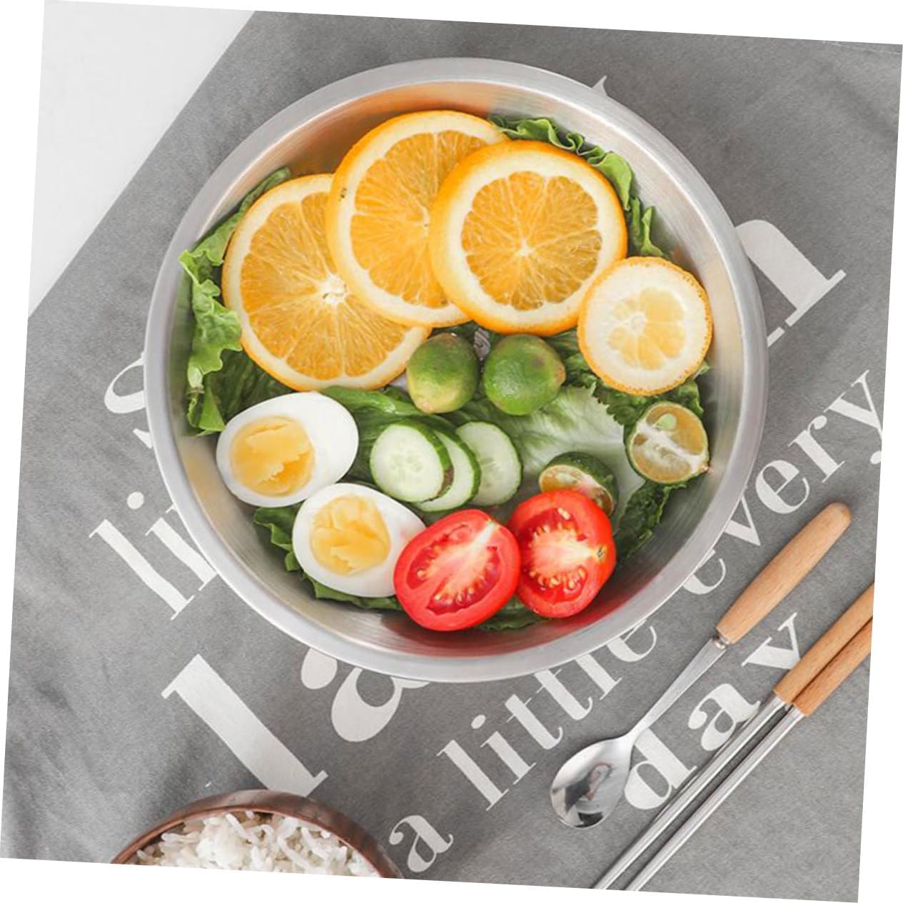3pcs Stainless Steel Round Plates Lightweight Camping Kitchen Dinner Dishes for Breakfast Appetizers and More Resistant Metal Plates