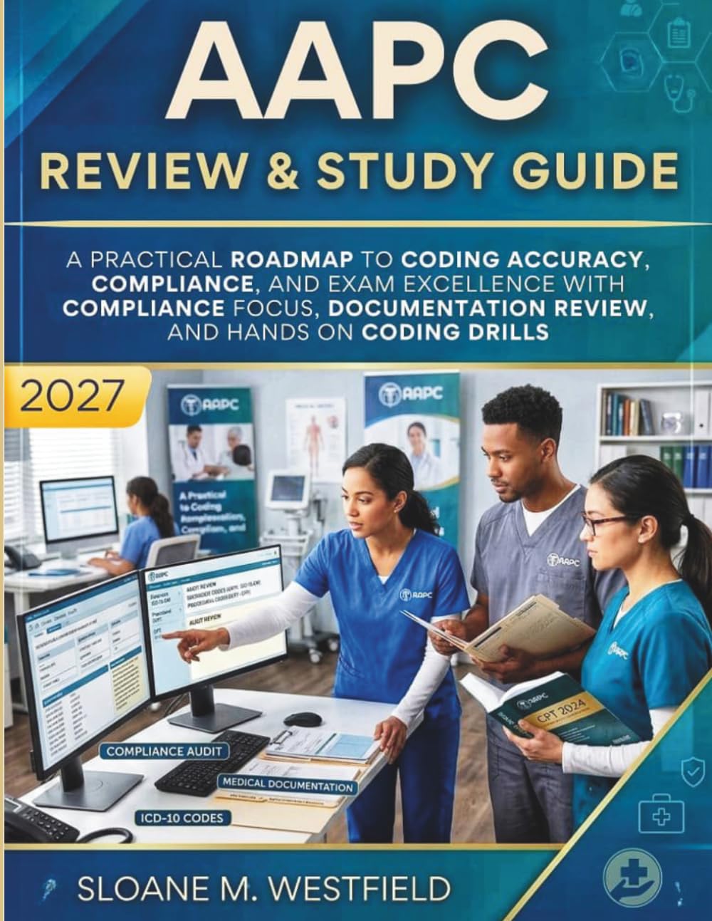 AAPC REVIEW & STUDY GUIDE 2027 (FULL COLOR): A Practical Roadmap to Coding Accuracy, Compliance, and Exam Excellence with compliance focus, documentation review, and hands on coding drills