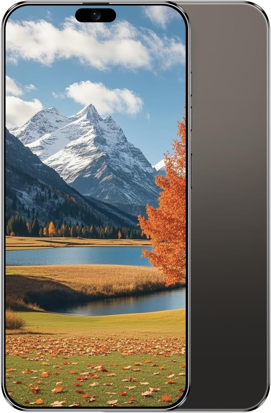 16PROMA X Smartphone New Upgrade 12GB+512GB/6.99" Display 68+108MP Zoom Camera,Tempered Glass Finish, 7000mAh Android 14 Smartphone (Deep Purple)