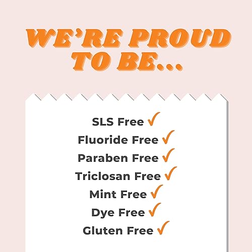 Miniatura 5 de Cleure Pasta de dientes de canela sin flúor, sin SLS, sin menta, con xilitol para un aliento fresco y ayuda a blanquear, para niños y adultos, sabor