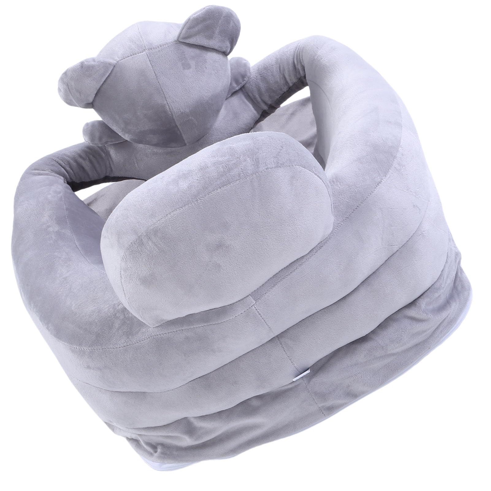 Dpofirs Divano di Sostegno per Bambini, Morbido Peluche, Animale dei Cartoni Animati, Supporto per la Schiena del Neonato, per il Gioco o il Relax, Tessuto Delicato Sulla Pelle, per Bambini Attivi,