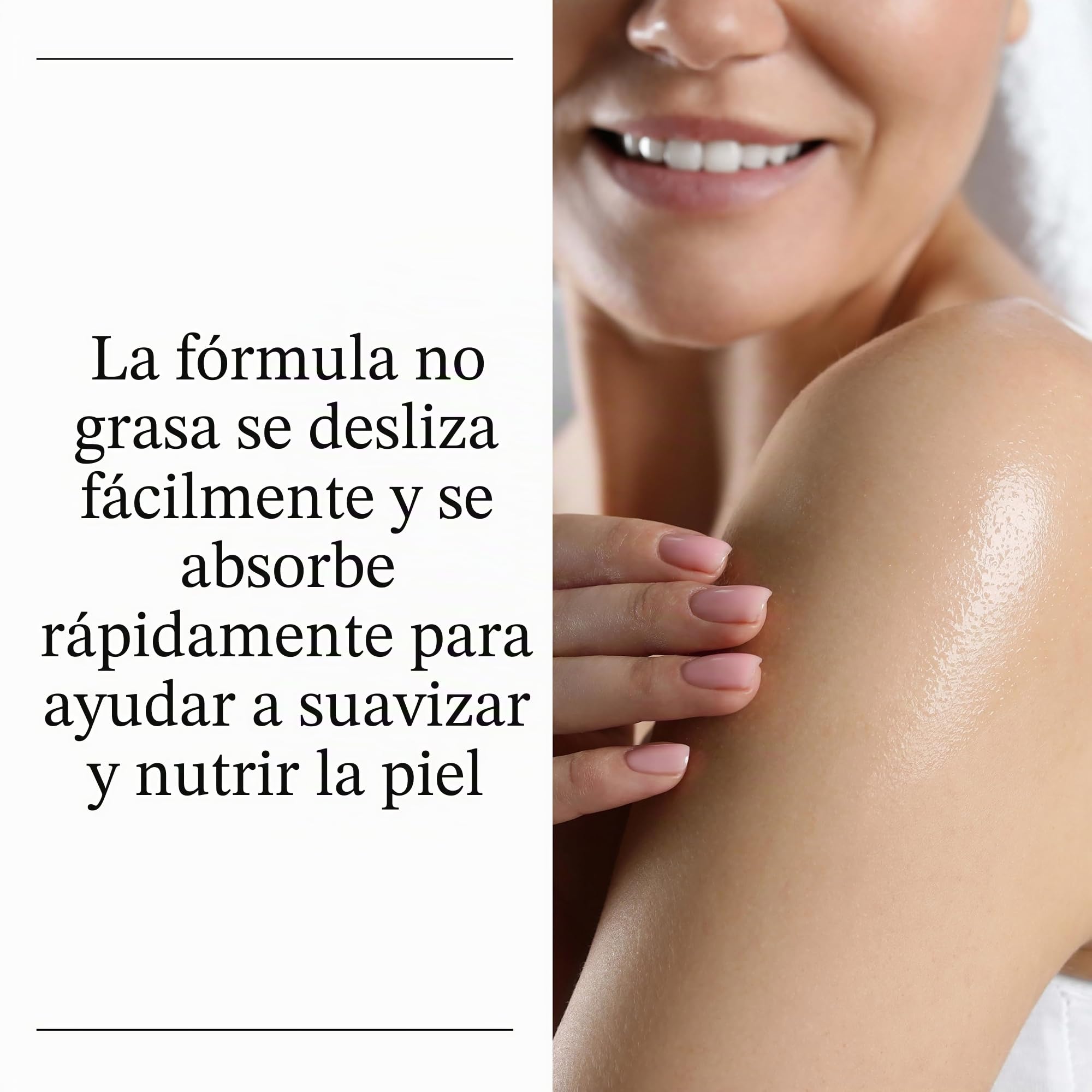 Neutrogena Aceite corporal ligero para piel seca, crema hidratante pura con fórmula ligera de sésamo, 16 fl. oz. oz