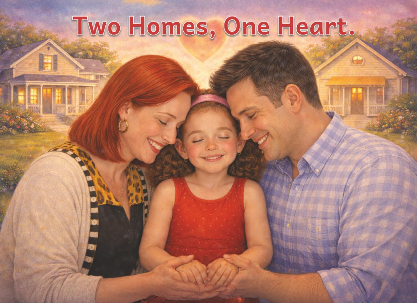Two Houses…But One Heart.: A story about love that lives in two places