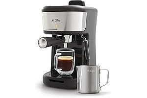 Mr. Coffee Café Barista, Single-Serve Coffee Maker with Milk Frother