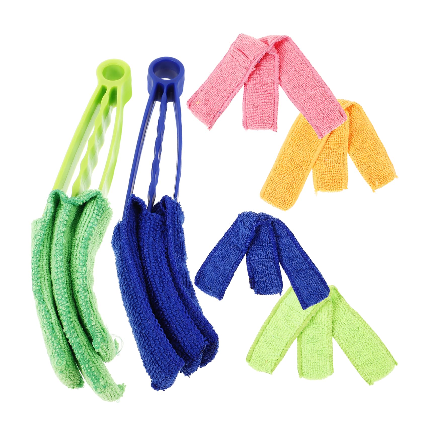 Uonlytech Cepillo De Limpieza para Persianas Cepillo De Aire Acondicionado Cepillo para Polvo Ciego Limpiador De Contraventanas Herramientas para Limpiar Persianas El Plastico