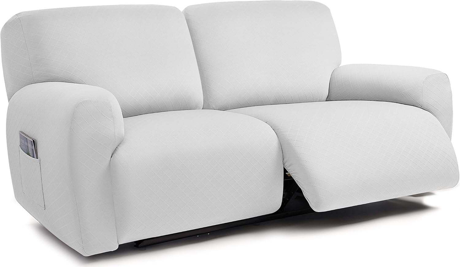 ULTICOR Squared Jacquard Design Extra Wide 75" 100", Reclining 2