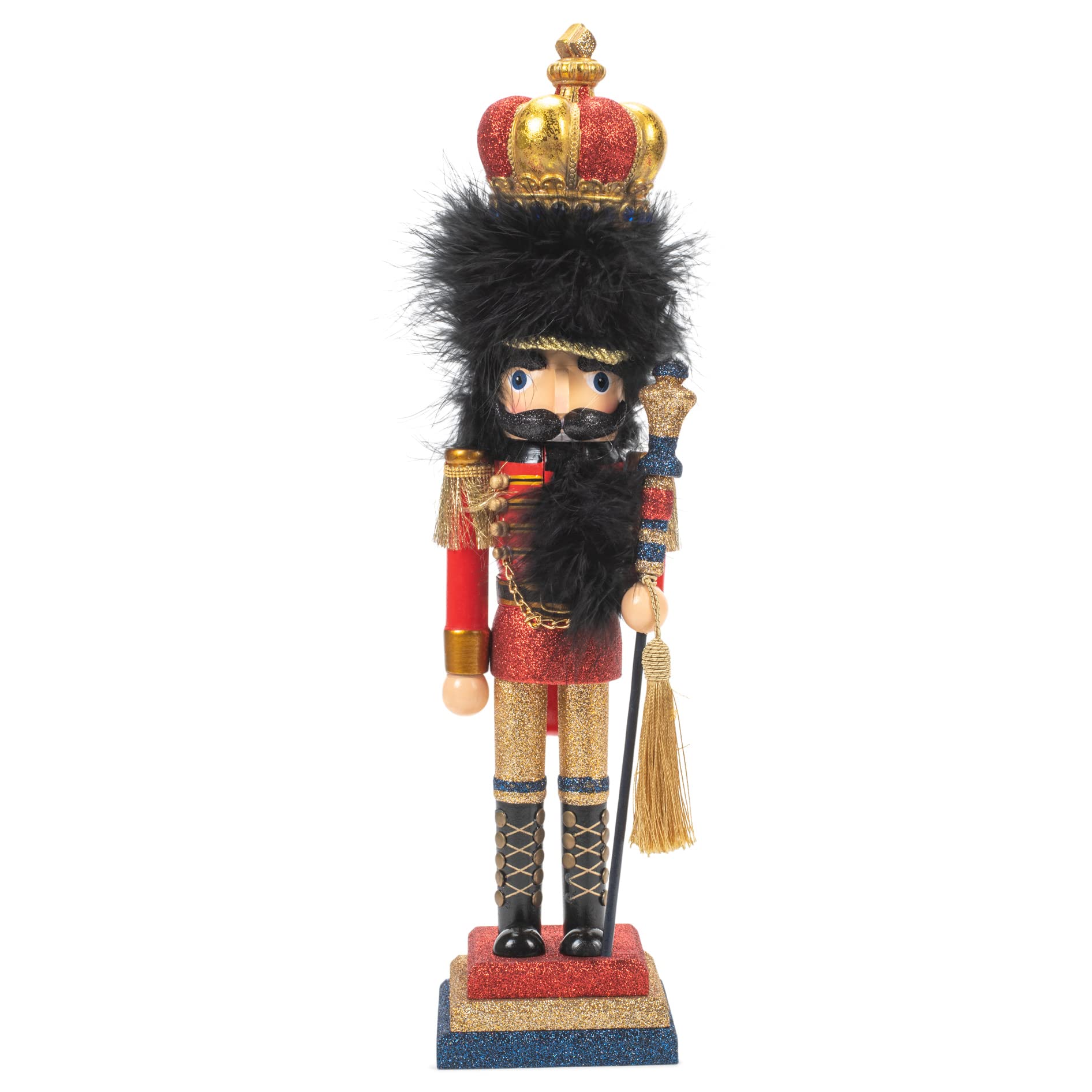 Casse-Noisette Kurt S. Adler de collection rouge et or aux finitions prestigieuses