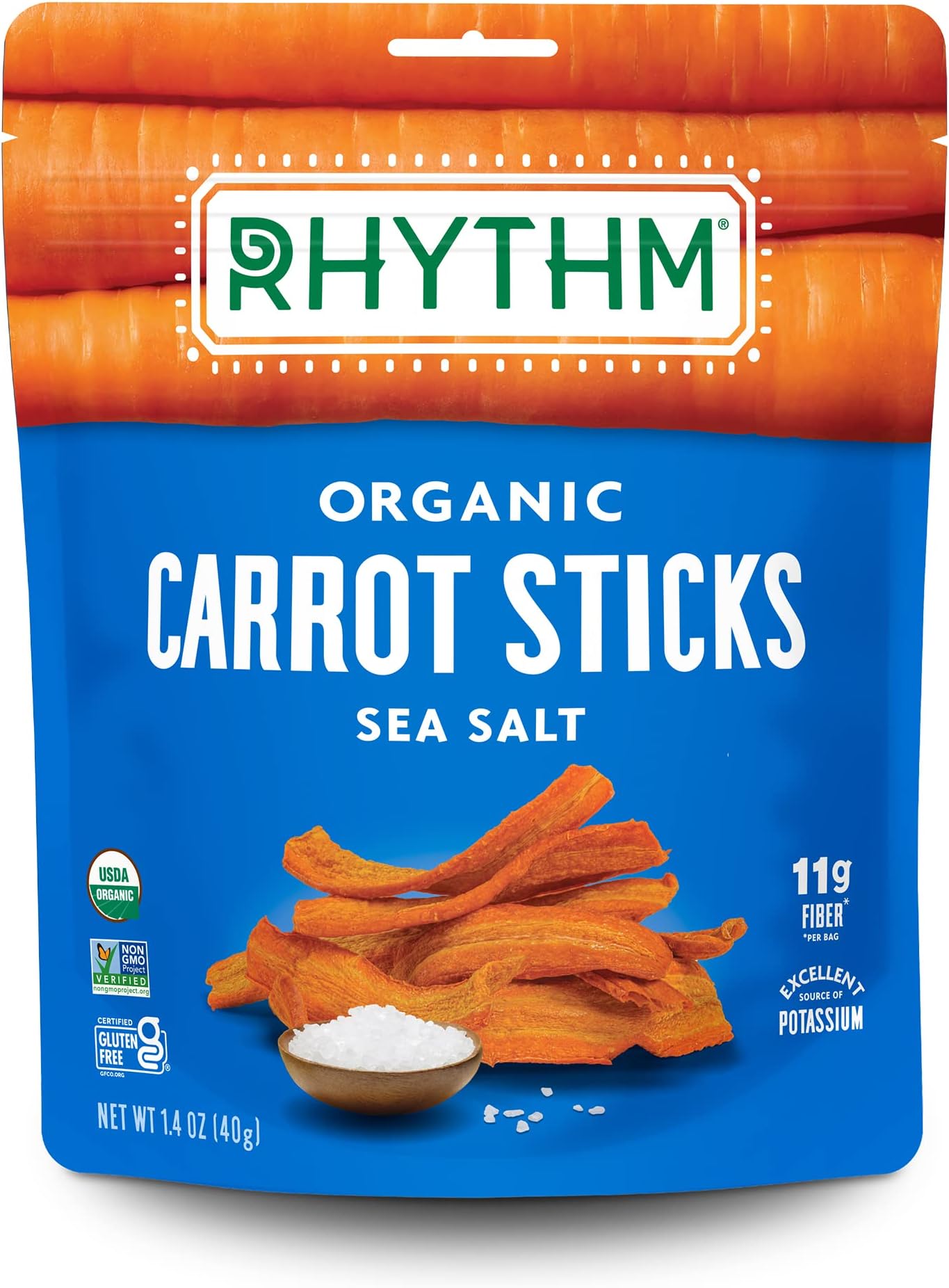 Curated visual reference: Visual Reference: Amazon Com Rhythm Superfoods Carrot Sticks Salted Organic Non Gmo