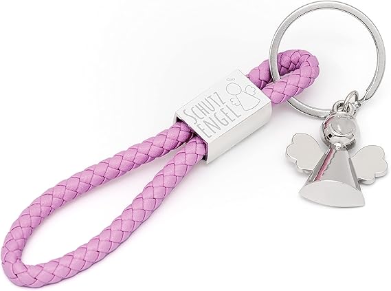 Soview Personalisierter Schutzengel Schlüsselanhänger Mit Foto & Gravur - Romantisches Geschenk Für Partner