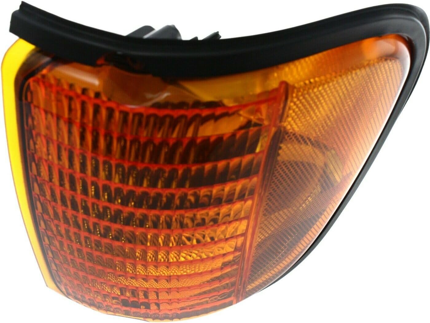Corner Signal Light for Ford E-Series E150 & E250 & E350 & E450 & E550 Superduty Left Side Amber Lens Plastic Marker Lamp