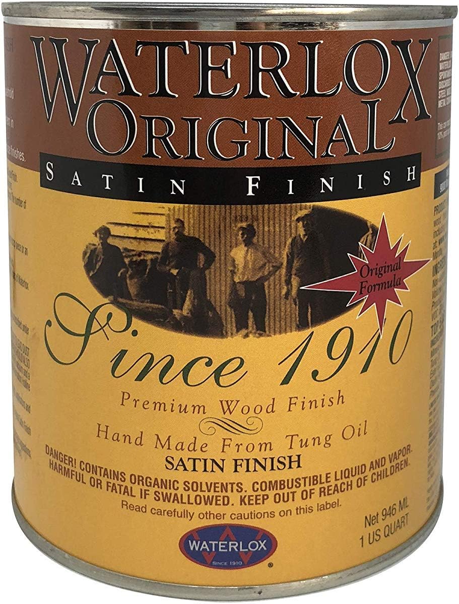 Waterlox Original Satin Finish, Quart - - Amazon.com