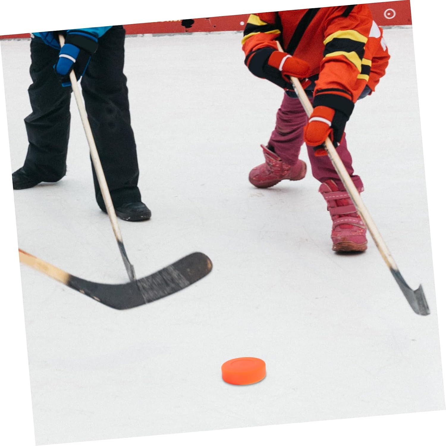 Mipcase 4pcs Ice Hockey Pucks Training Pucks for Hockey for Practicing Low Friction Official Regulation