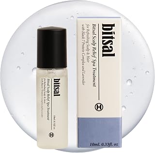 Scalp Relief Spa Treatmnet Serum, clinically proven formula, easy-to-apply roll-on applicator for massage, non-sticky scalp cooling and refreshing serum