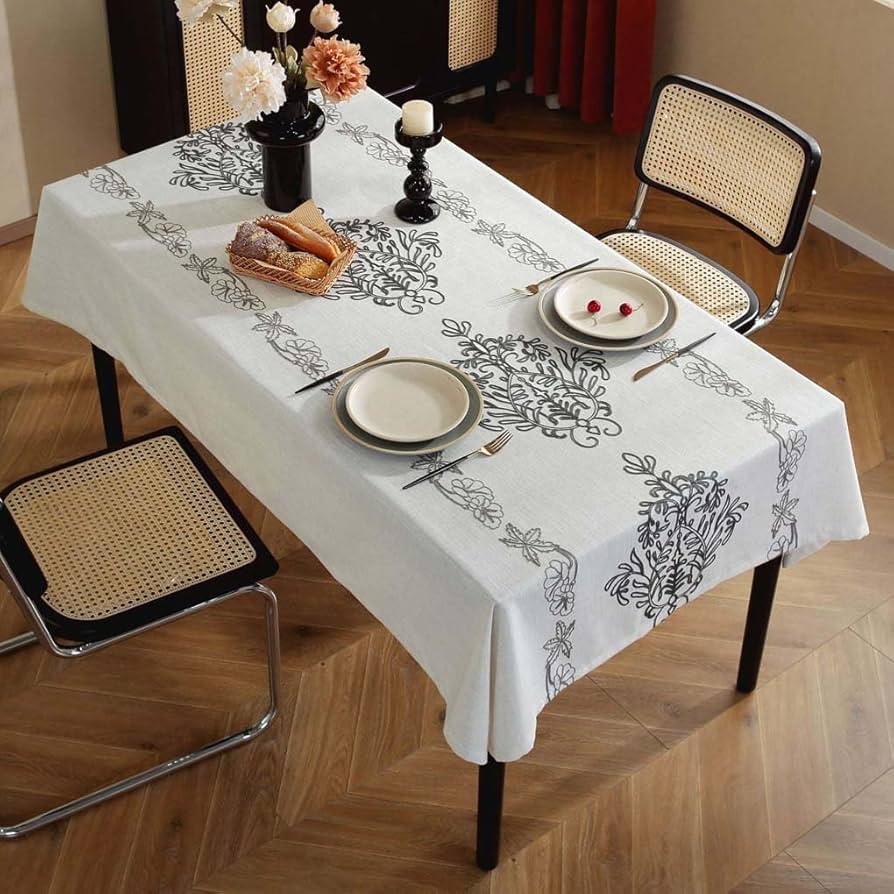 Amazon｜Foxace テーブルクロス おしゃれ ヴィンテージ マルチ