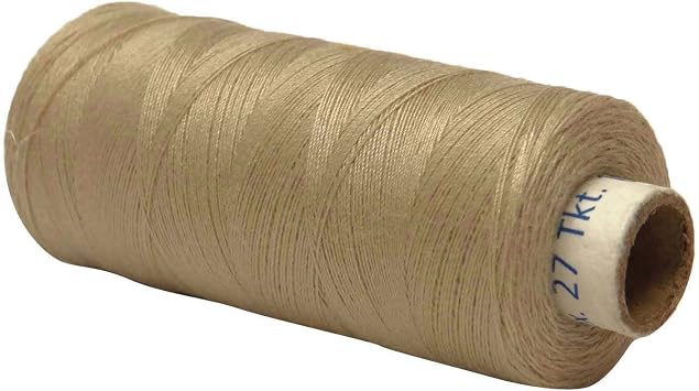 IBA Indianbeautifulart Polyester Sewing Supply Quilting Beige Over Locking Thread 10 Pcs Hand Machine