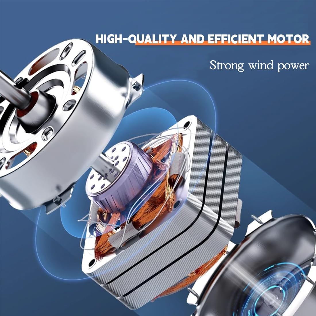 High-Velocity Oscillating Pedestal Fan, 4-Speed Adjustable Quiet Standing Fan with 9-Hour Timer, Ideal for Bedroom and Home Cooling