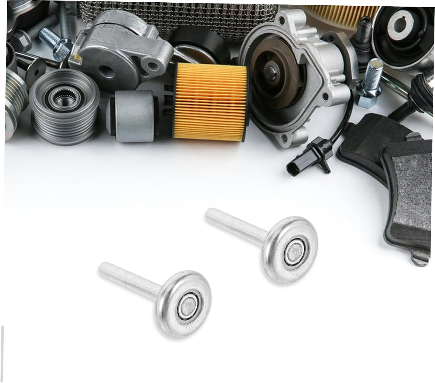 Vaguelly 2pcs Garage Door Hardware Metal Rollers Installation Wheels for Garage Door Replacement Roller Kit for Parts