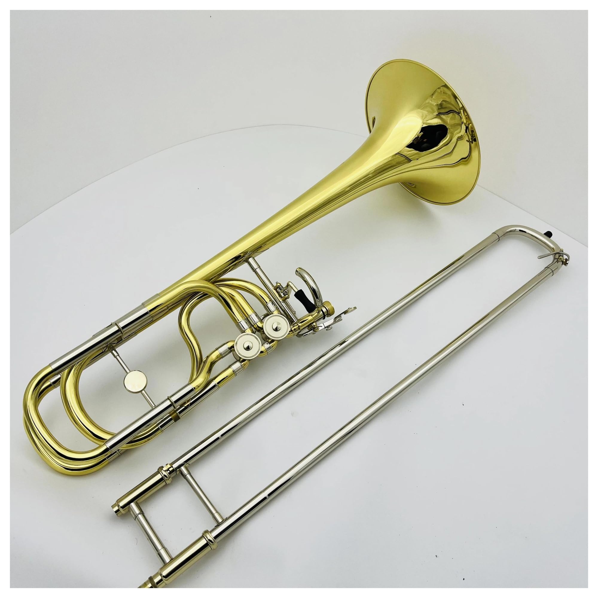 Puzon Puzon instrument dęty blaszany ton Bb profesjonalny