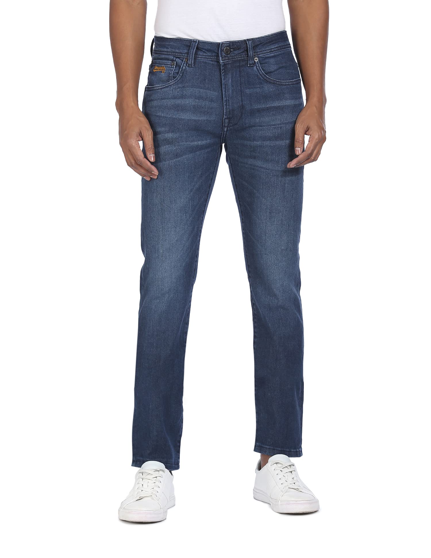 Men's Regular Jeans (AE1012015189_Dark Blue_32)