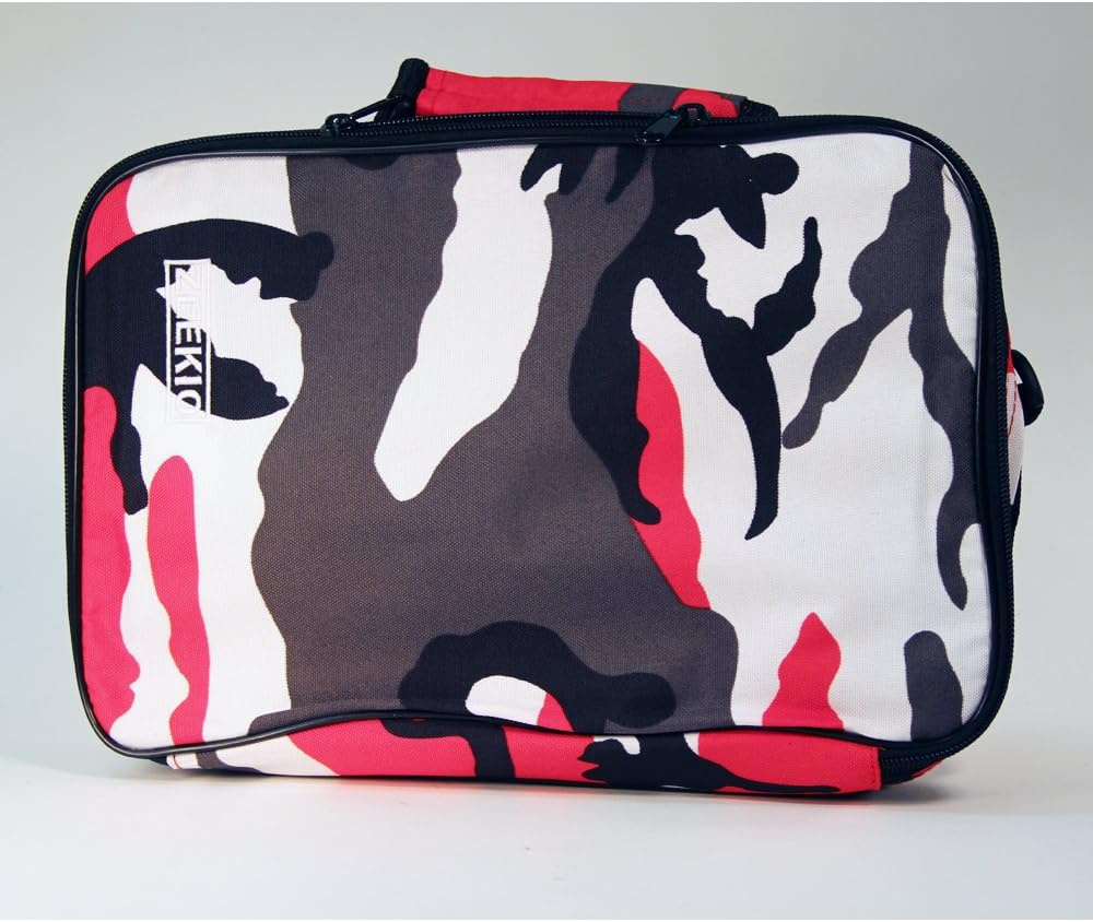 Zeekio Yo-Yo Bag - Soft Yo-Yo Case with Adjustable Shoulder Strap - Red Camo