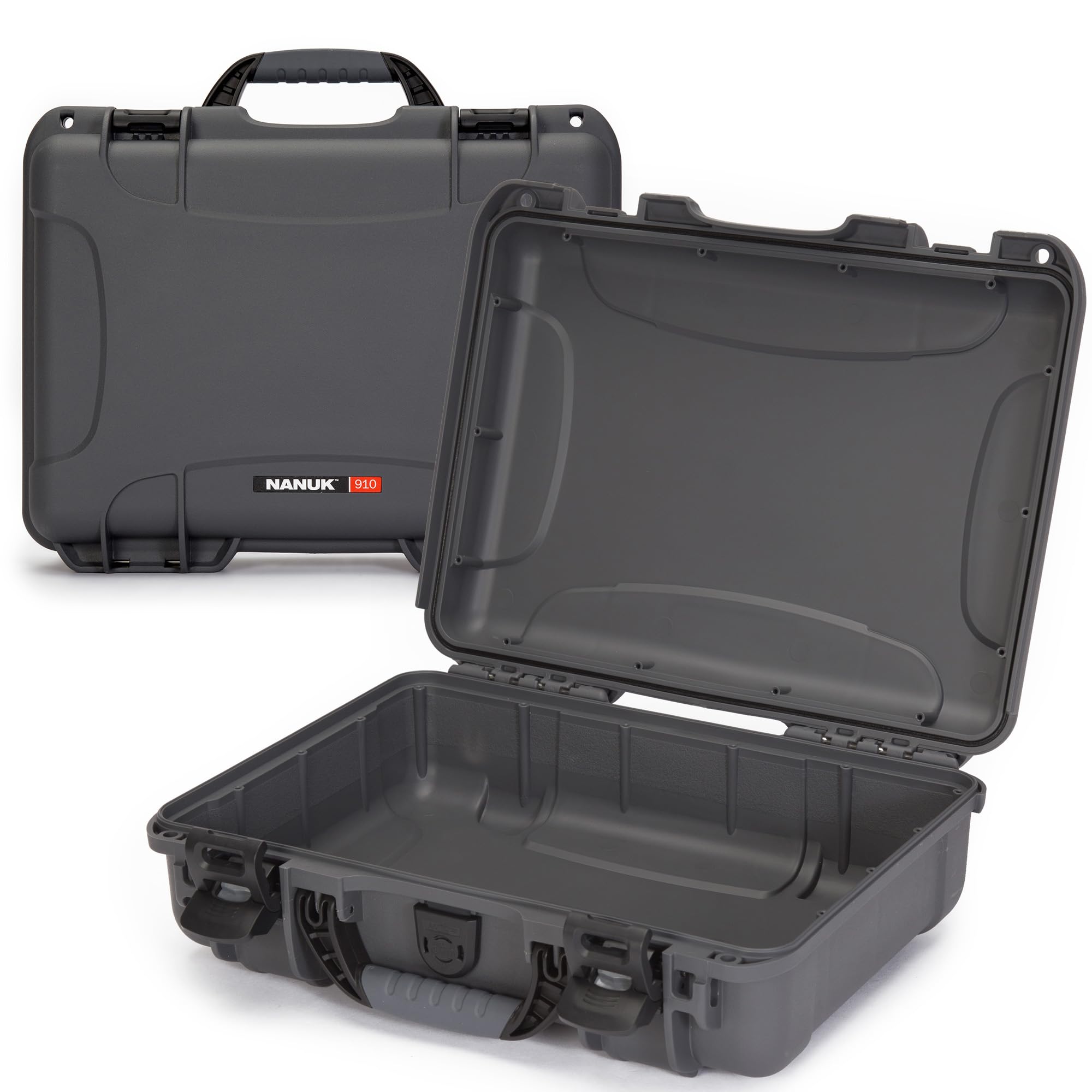 NANUK 910 - Funda rígida Impermeable vacía, Color Grafito
