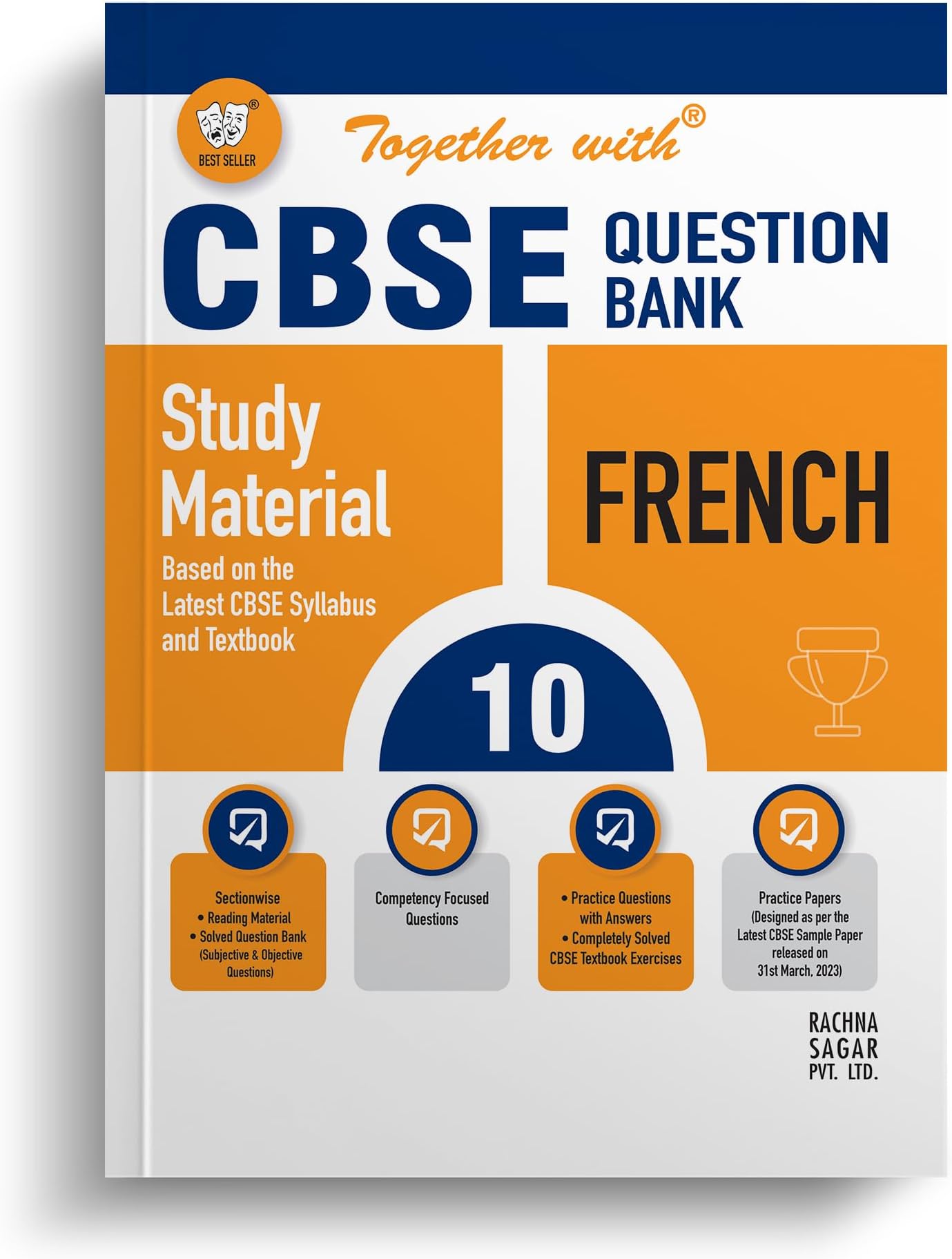 Together With CBSE Class 10 French Solved Question Bank & Practice Papers (Chapterwise & Topicwise) Exam 2023-24