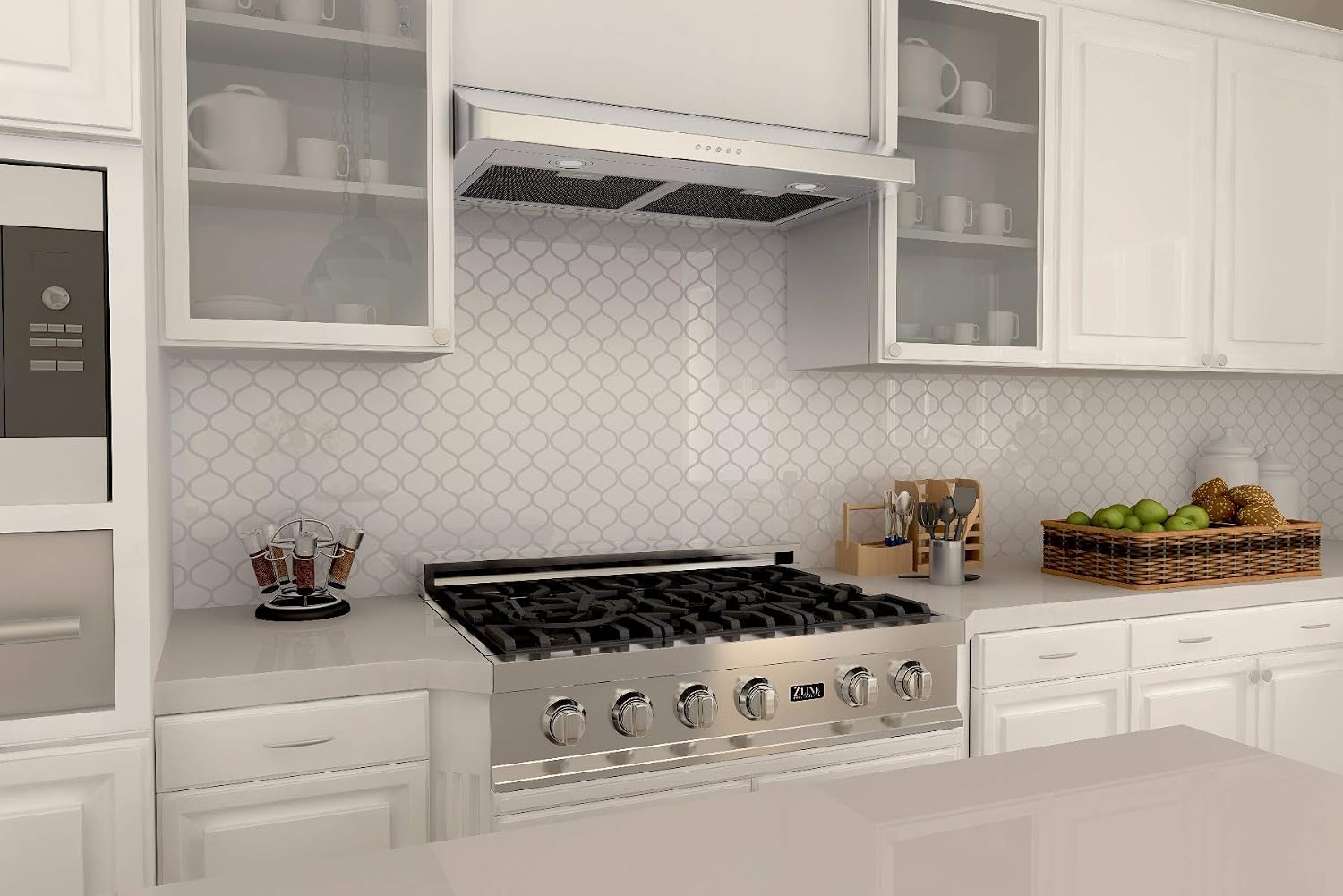 30" Stainless Steel Under Cabinet Range Hood with LED Lighting