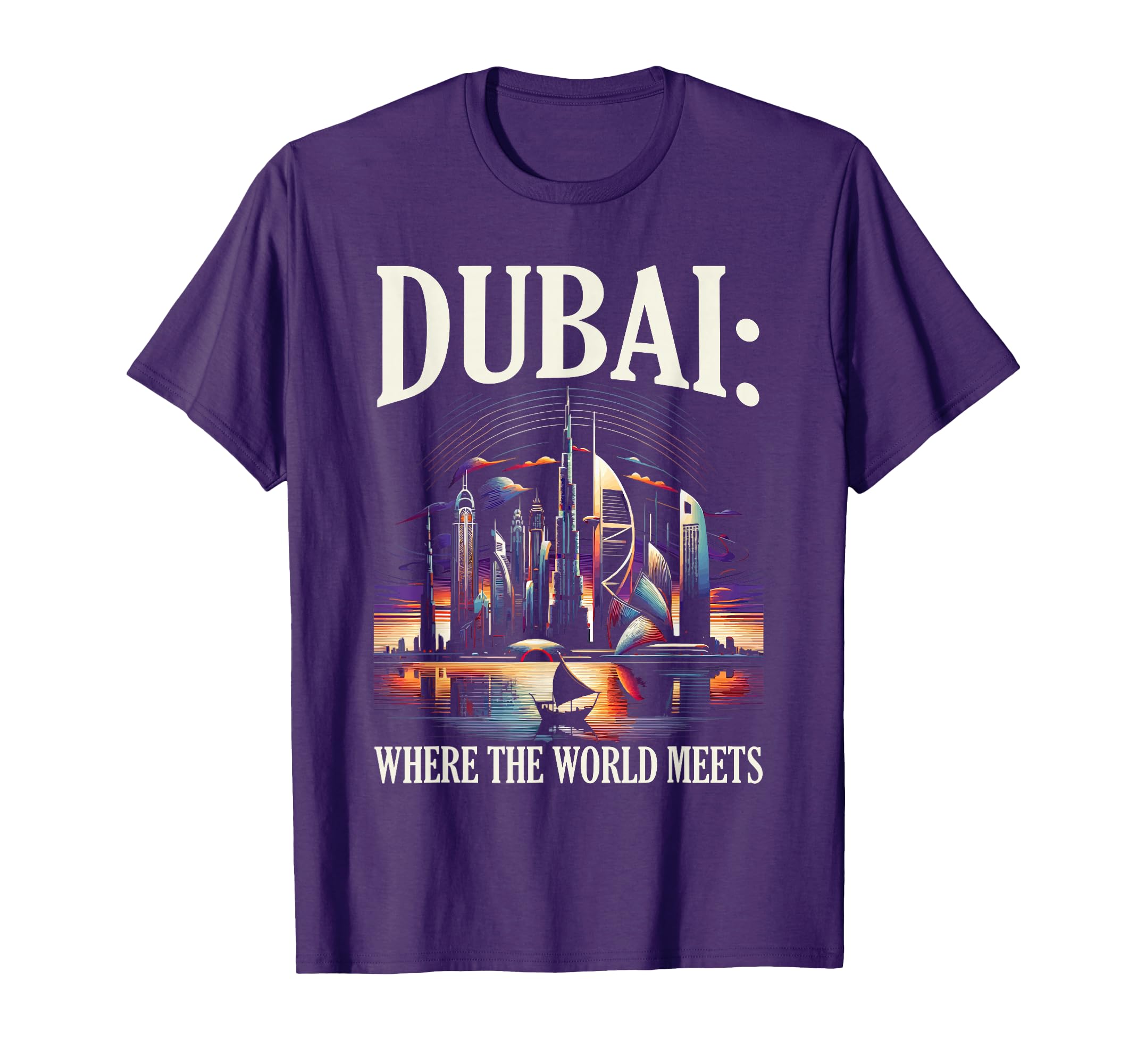 Dubai UAE Travel Vacation Country United Arab Emirates T-Shirt